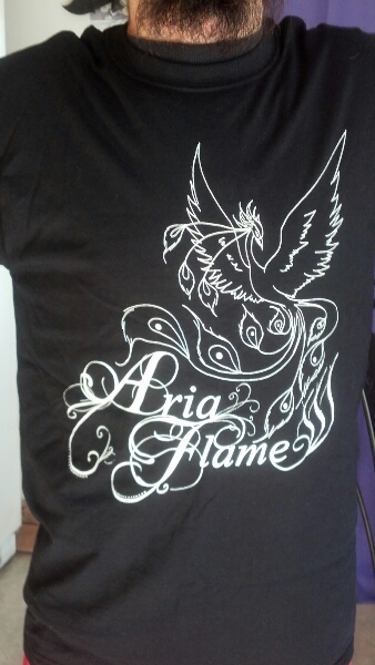 Aria Flame men Tshirt